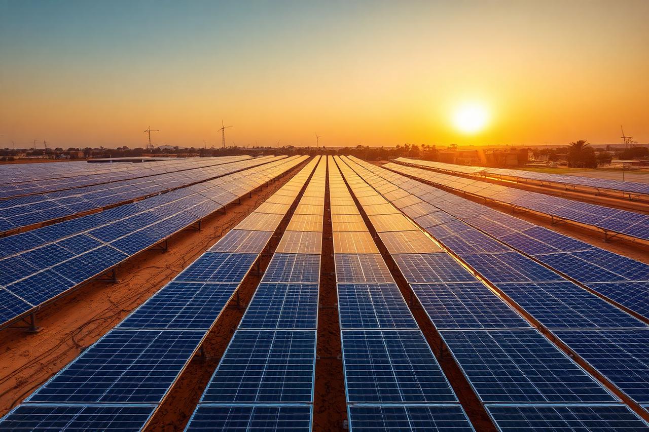 Centrale solaire hybride